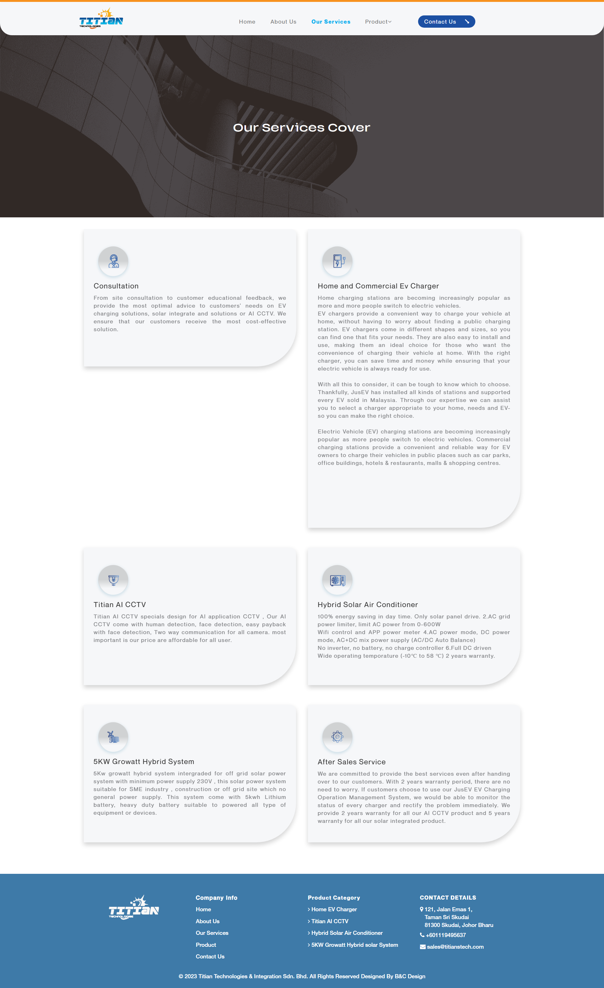 Titian Technologies & Integration Sdn. Bhd | Website Design