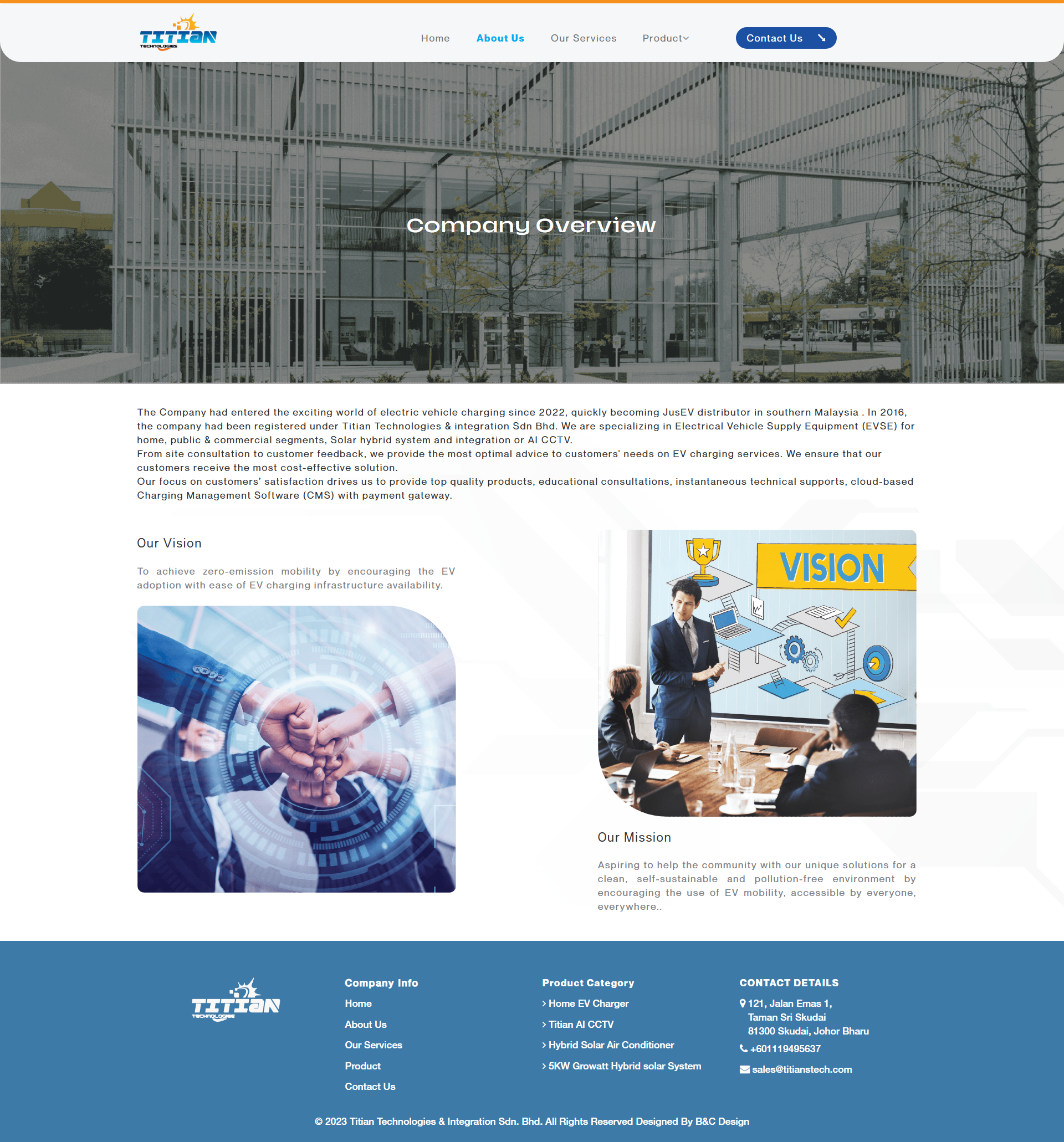 Titian Technologies & Integration Sdn. Bhd | Website Design