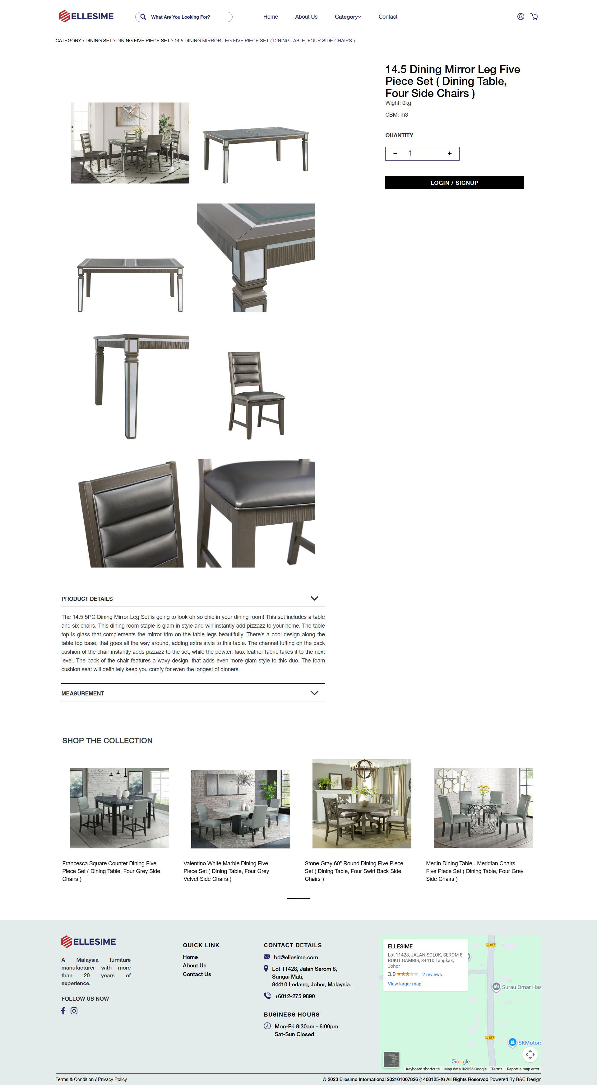 ELLESIME SDN BHD | Website Design