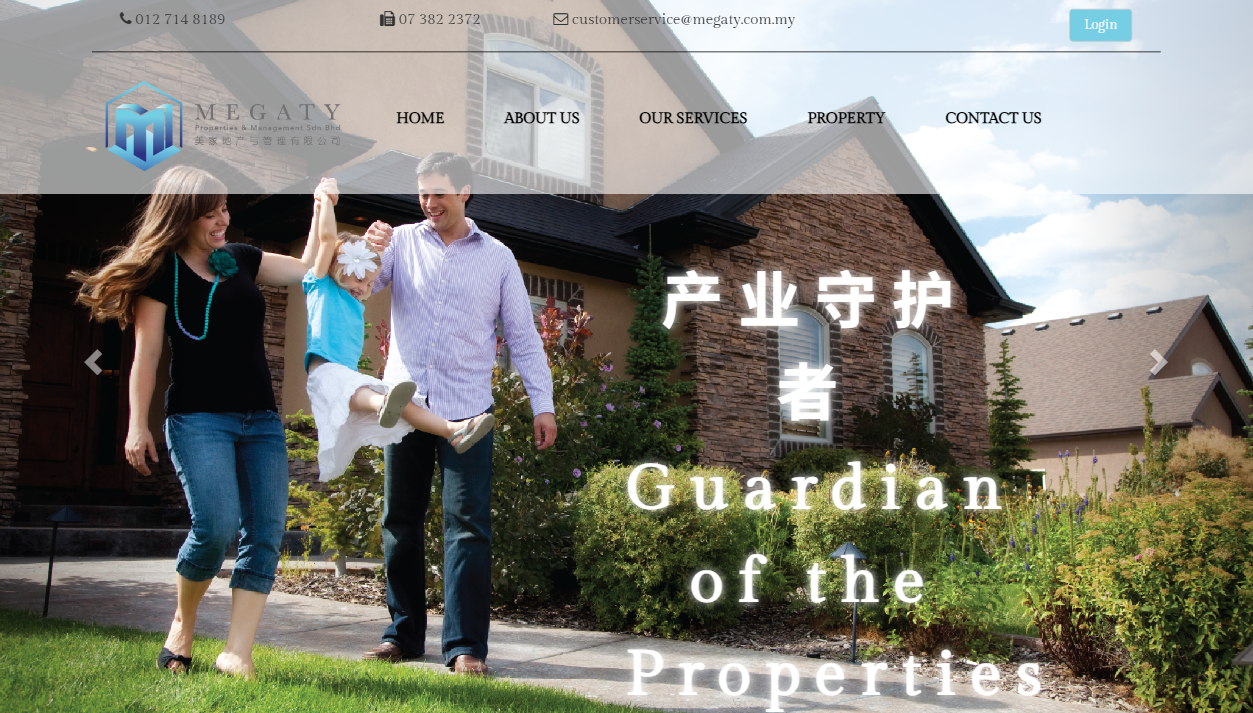 Megaty Properties & Management Sdn Bhd | Website Design