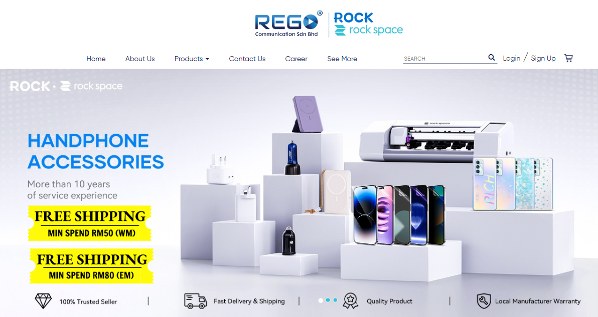 REGO Communication Sdn Bhd | Website Design