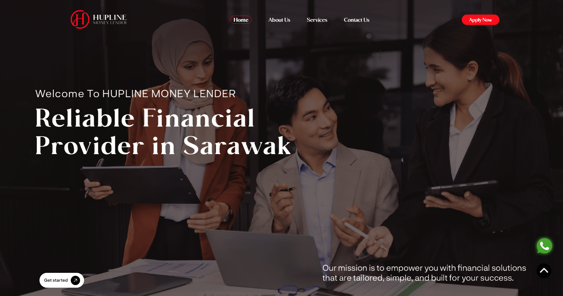Hupline Money Lender Sdn. Bhd. - Service Page | Corporate Website